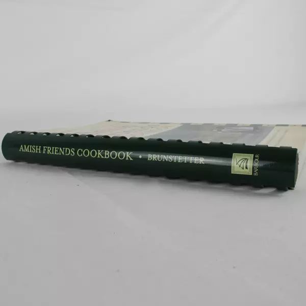 Amish Friends Cookbook by Wanda E Brunstetter Comb Binding Good Condition