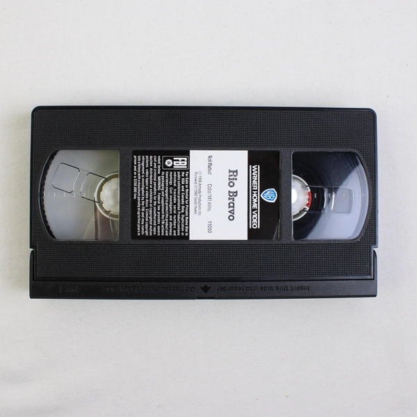 Rio Bravo VHS 1990 Warner Bros. Pictures John Wayne Dean Martin Western