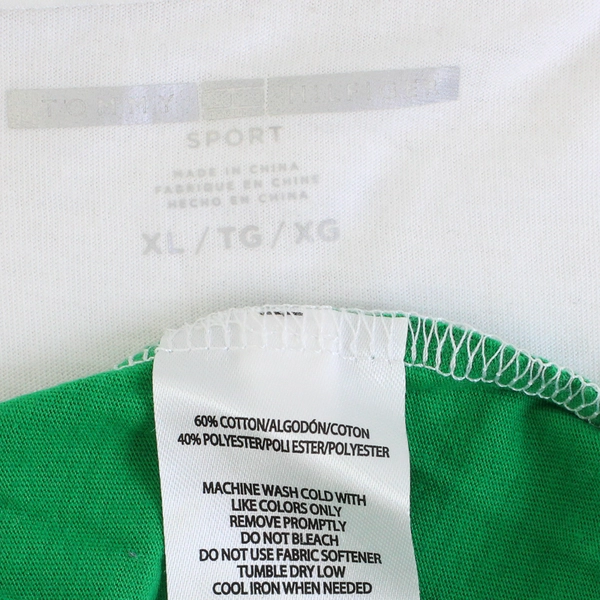 Tommy Hilfiger Sport Colorblock Long-Sleeve T-Shirt Women's XL