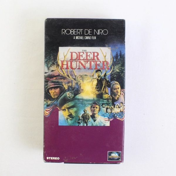 The Deer Hunter VHS 1978 MCA 2 Tape Set Robert De Niro Drama