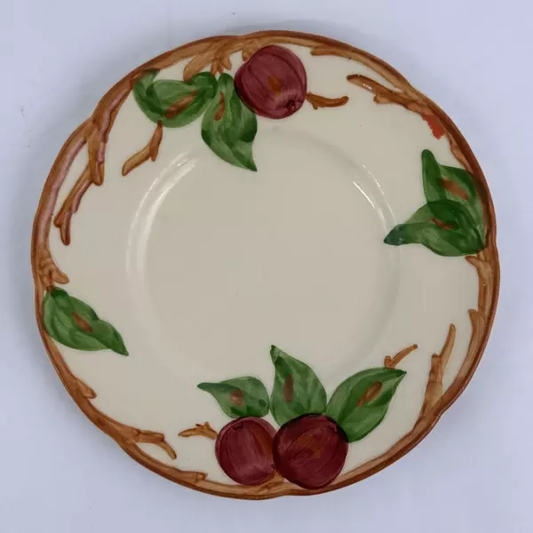 Vintage Franciscan Apple Pattern 6.25 inch Earthenware Bread Plate California