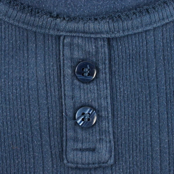 Blue Tank Top Button Accent Women's Size Large