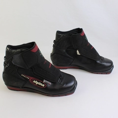 Alpina Black/Red nnn148 Thinsulation Cross Country Ski Boots Men's Size 38