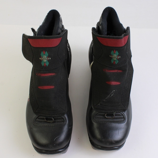 Alpina Black/Red nnn148 Thinsulation Cross Country Ski Boots Men's Size 38