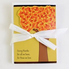 Lot of 6 Small Designer Hallmark Thanksgiving Greeting Cards with Envelopes