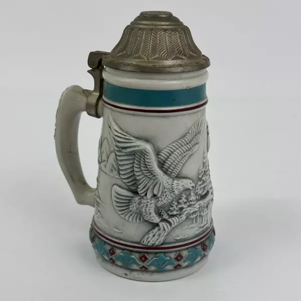1990 Avon Endangered Species Mini Stein The Bald Eagle