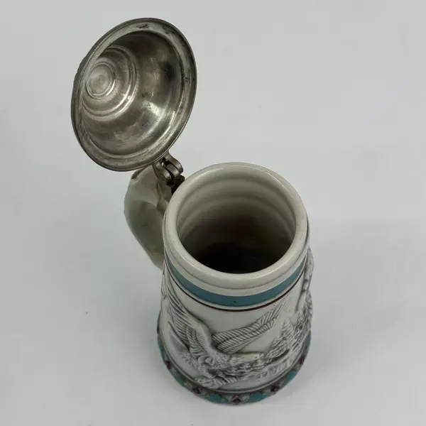 1990 Avon Endangered Species Mini Stein The Bald Eagle