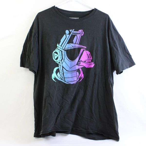 Fortnite DJ Yonder Black Graphic T-Shirt Men's Size 2X 50/52