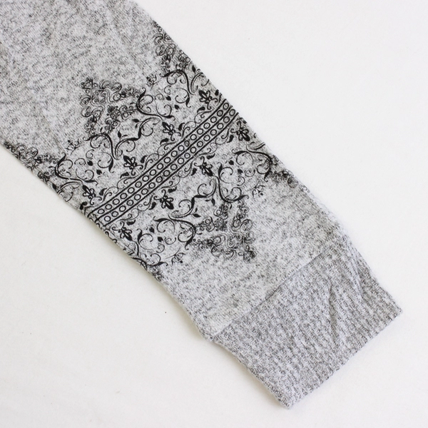 NWT No Frills Los Angeles Gray Knit Sweater Women's XL