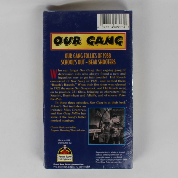 Our Gang Follies of 1938 VHS Tape New Sealed 1994