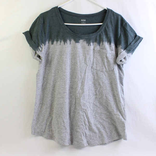 A New Approach Gray Tie Dye T-Shirt Women's Size Large
