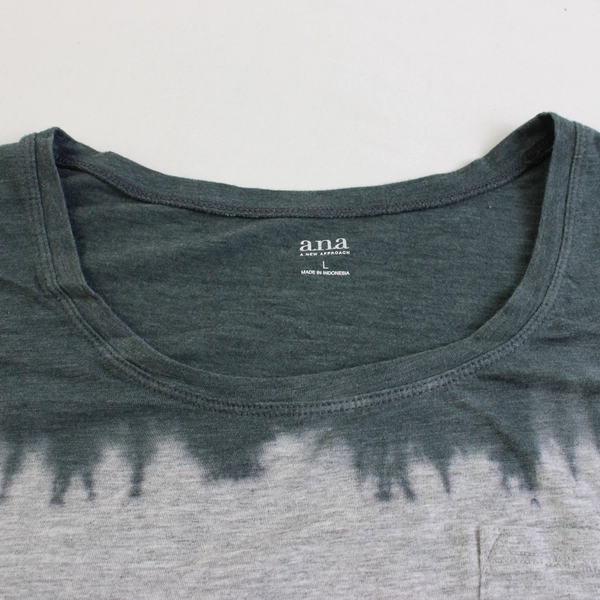 A New Approach Gray Tie Dye T-Shirt Women's Size Large