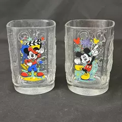 McDonalds 2000 Walt Disney World Magic Kingdom Celebration Glass Mickey Mouse