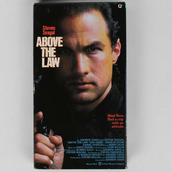 Above the Law VHS Tape 1994 Steven Seagal