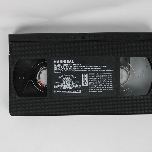 Hannibal VHS Tape 2001
