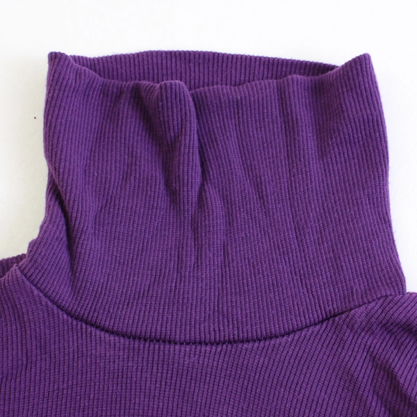 Marine Layer Purple Turtleneck Top Women's Size Small