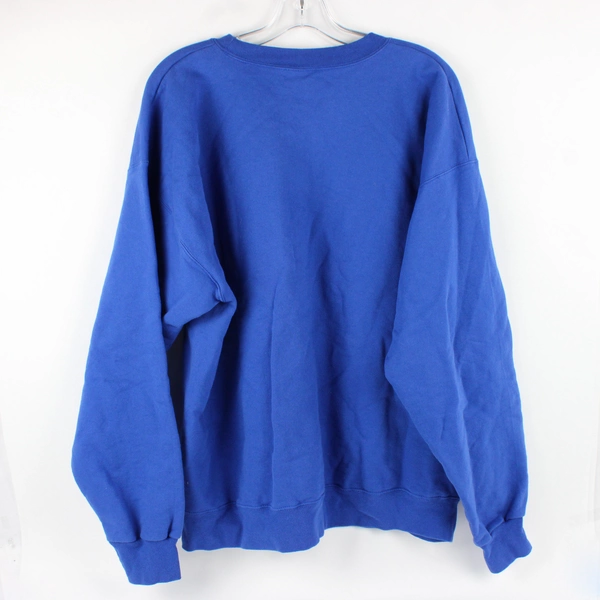 Hanes Ultimate Cotton Men's Sweatshirt Royal Blue Size Large