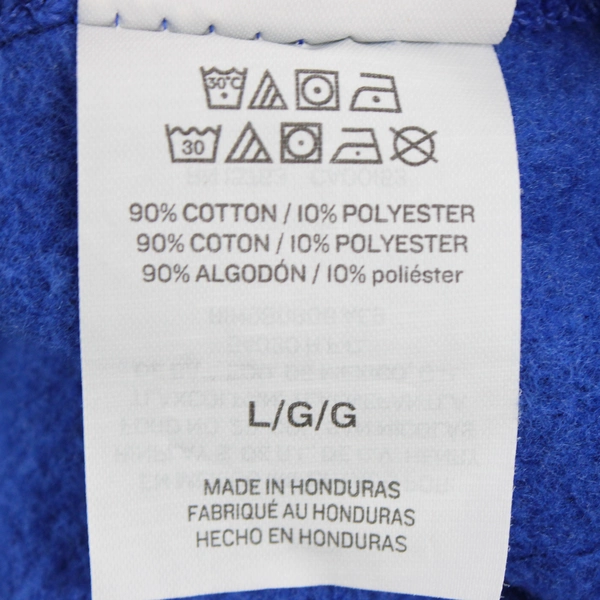 Hanes Ultimate Cotton Men's Sweatshirt Royal Blue Size Large