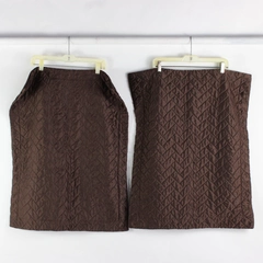 Lot Of 2 Matching SL Home Fashion Pillow Shams Solid Brown 20" x 26"