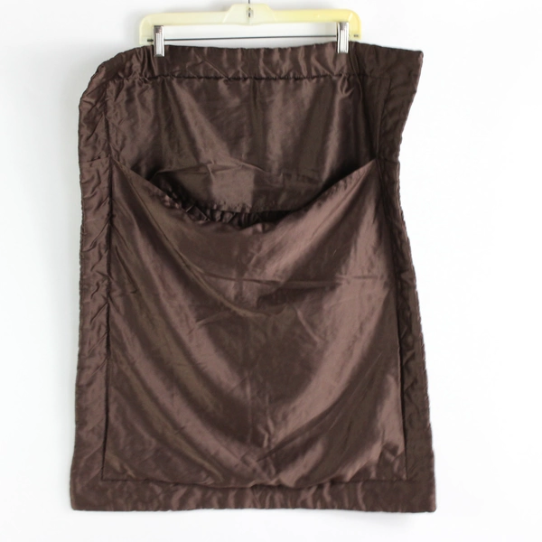 Lot Of 2 Matching SL Home Fashion Pillow Shams Solid Brown 20" x 26"