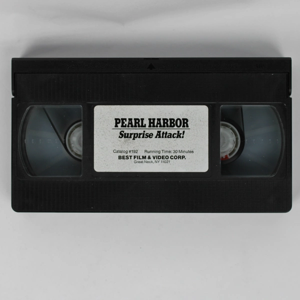 Pearl Harbor Surprise Attack VHS Eric Sevareid 1987 Documentary