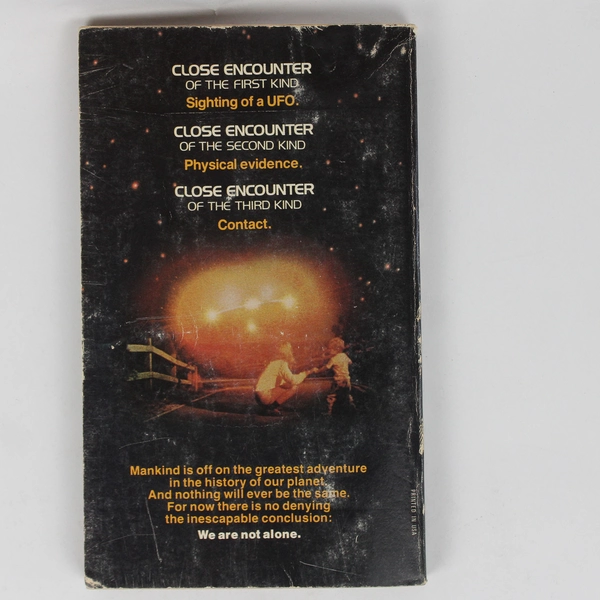 Close Encounters of the Third Kind Steven Spielberg A Fotonovel 1978 Paperback