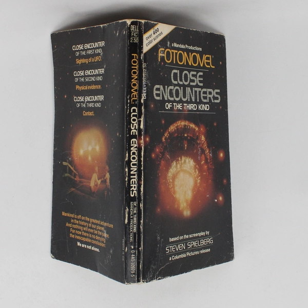 Close Encounters of the Third Kind Steven Spielberg A Fotonovel 1978 Paperback