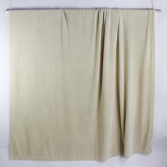 Berkshire Blanket Premium Quality 100% Polyester Butter Yellow Color 93" x 90.5"