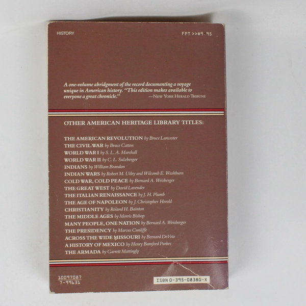 The Journals of Lewis and Clark Edited by Bernard DeVoto PB