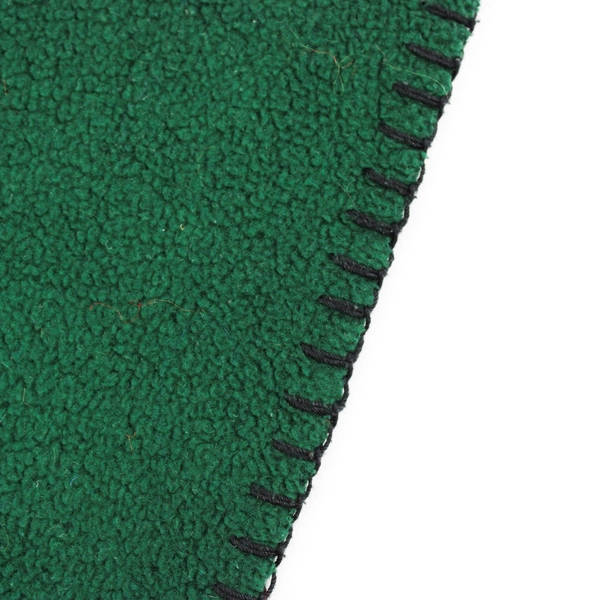 Unbranded Home Is Where The Heart Is Embroidered Green Throw Blanket 47" x 58"