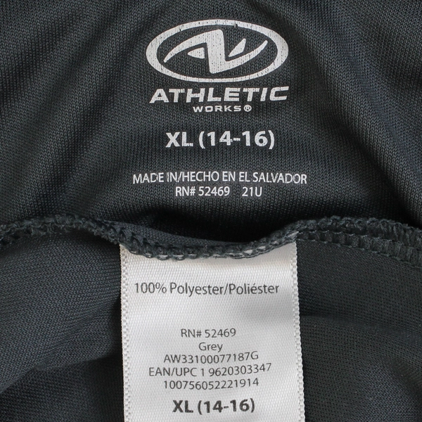 Athletic Works Own The Field Long-Sleeve Football Shirt Boys XL 14-16