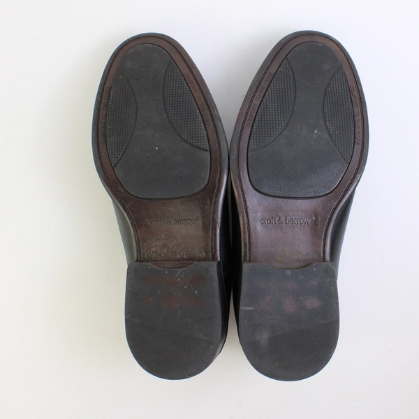 Core Technology Croft & Barrow Dalton Black Dress Shoes/Loafers Men's 12 Wide