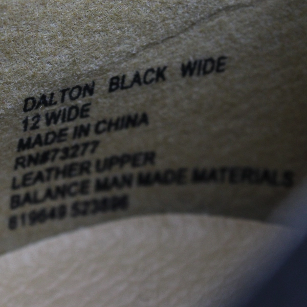 Core Technology Croft & Barrow Dalton Black Dress Shoes/Loafers Men's 12 Wide