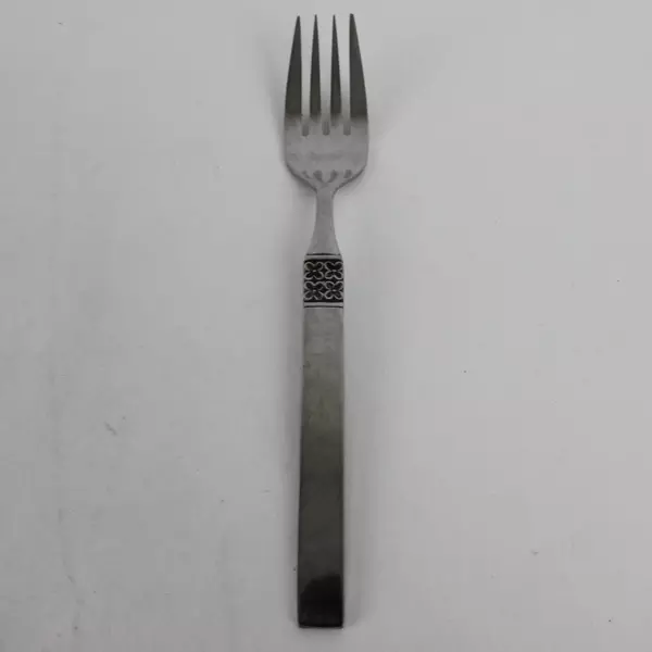 Lot of 4 Oneida Northland Salad Forks Danish Fling Pattern Stainless 7 1/2"