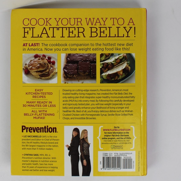 Flat Belly Diet Cookbook Liz Vaccariello Hardcover