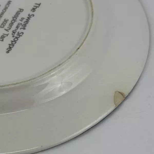 2 Sango The Sweet Shoppe Salad Plates By Sue Zipkin Apple Steudel Raspberry Tart