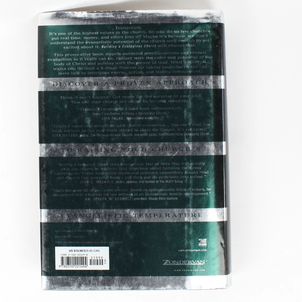 Building a Contagious Church by Mark Mittelberg & Bill Hybels 2000 Hardcover DJ