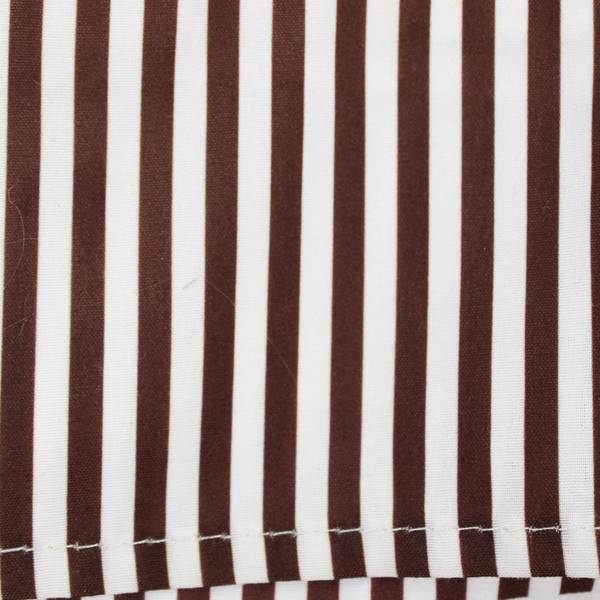 Lot Of 2 Matching Unbranded Curtains Brown/White Embroidered Birds 30" x 36"