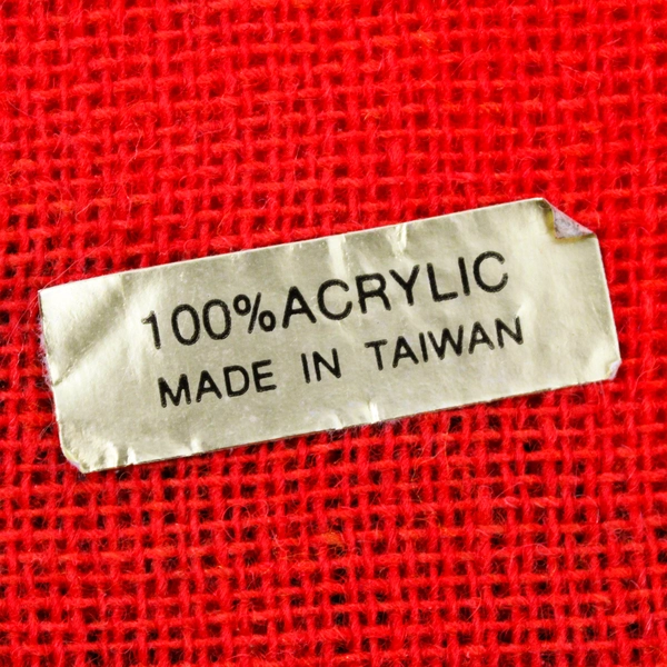 Lot Of 6 Matching Red/Green Plaid Square Fabric Napkins 18" x 18" Christmas