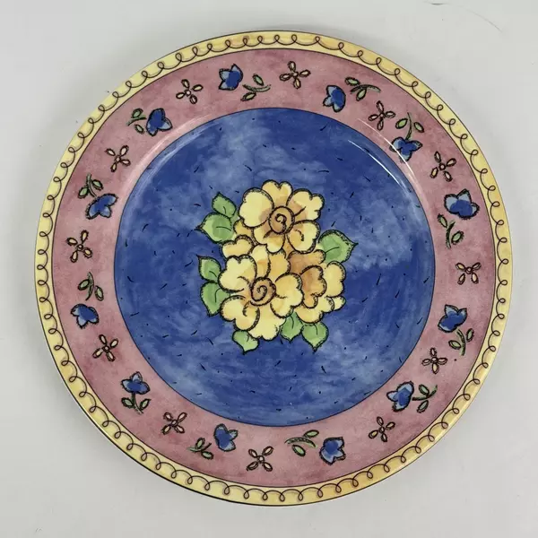 Sango Watercolors By Sue Zipkin Apricot Jam Salad Plate 3002