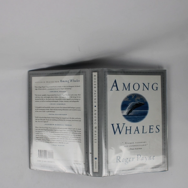 Among Whales by Roger Payne 1995 Hardcover Dust Jacket