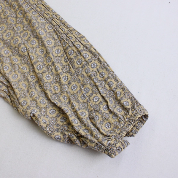 Roaman's Beige Patterned Balloon Sleeve Top Women's Size 24W