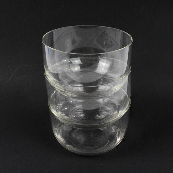 Lot of 3 Round Clear Glass Candy/Dessert Dishes