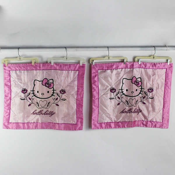 Lot Of 2 Matching Sanrio Hello Kitty Pink Pillow Sham Fits 26" x 20" Pillows