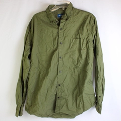 Arizona Jean Co. Olive Green Button-Down Men's Size XL