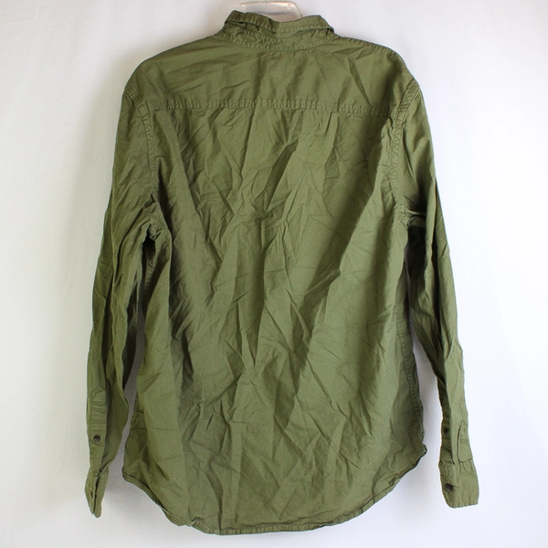 Arizona Jean Co. Olive Green Button-Down Men's Size XL