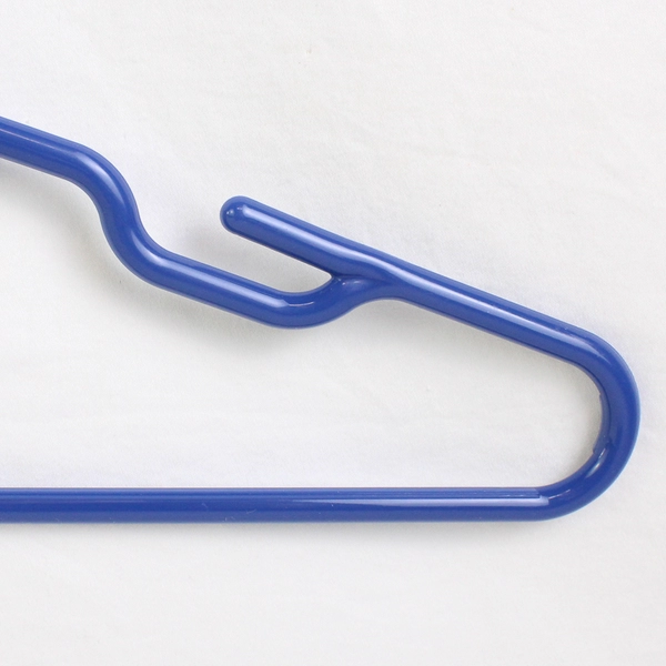 Lot of 10 Blue Opaque Child Clothing Hangers