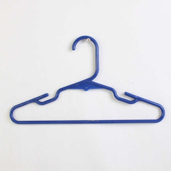 Lot of 10 Blue Child Clothing Hangers