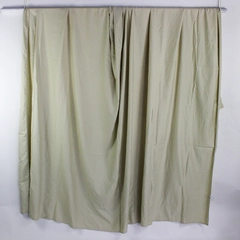 Cindy Crawford Solid Khaki Color Flat Sheet 100% Cotton King Size