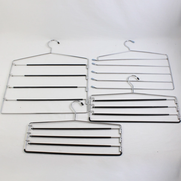 Metal Lot of 4 Assorted Tie and Scarf Hangers